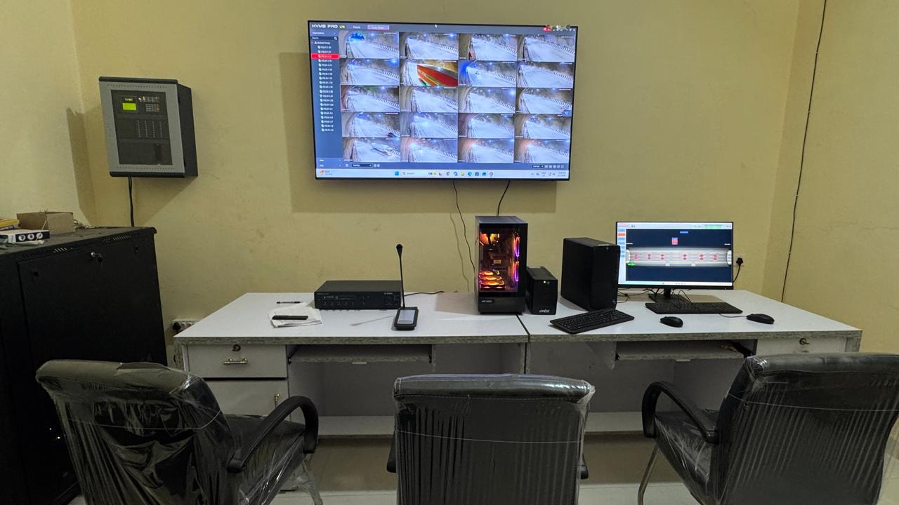 Tunnel control room